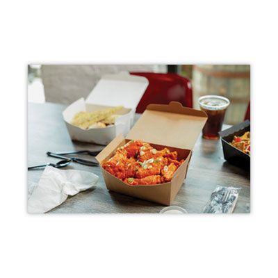 EarthChoice OneBox Paper Box, 37 oz, 4.5 x 4.5 x 2.5, Brown, 312/Carton