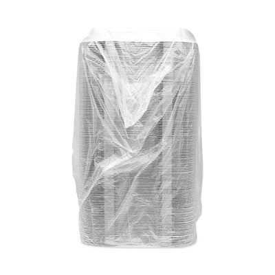 EarthChoice SmartLock Microwavable MFPP Hinged Lid Container, 2 Compartments, 9 x 6 x 3, White, Plastic, 270/Carton