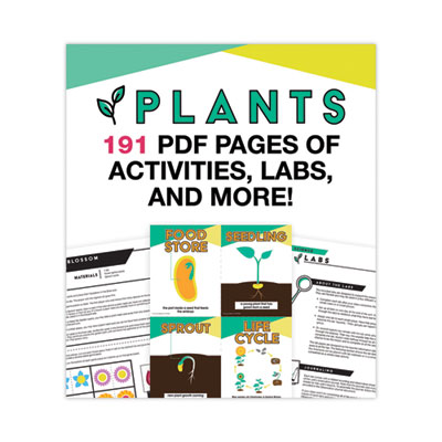 In a Flash USB, Plants, Ages 5-8, 191 Pages
