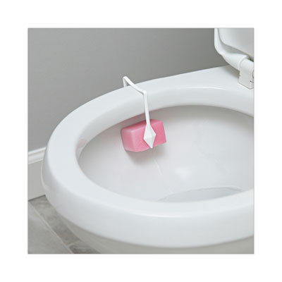 Para Toilet Bowl Deodorizer Block, Cherry Scent, 4 oz, Pink, 144/Carton
