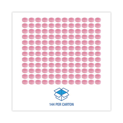 Para Urinal Deodorizer Block, Cherry Scent, 4 oz, Red, 144/Carton