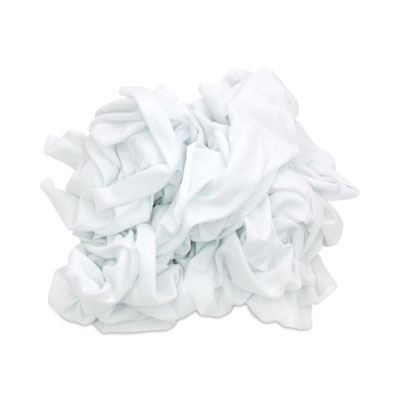 HOSPECO® Reclaimed White Knit Rags