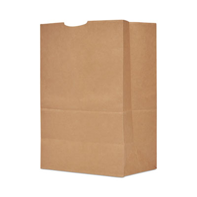 AJM Packaging Corporation Grocery Bag, 19.5" x 12" x 17", Brown, 400/Bundle (BAGSK1680) BAGSK1680
