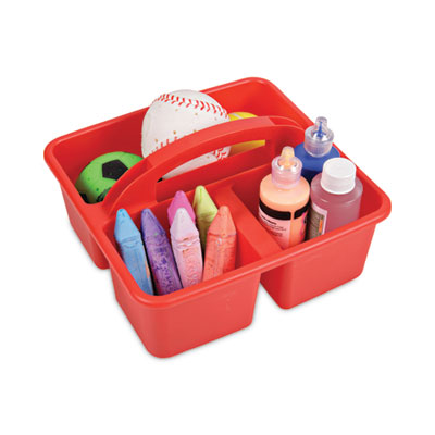 Antimicrobial Creativity Storage Caddy, Red