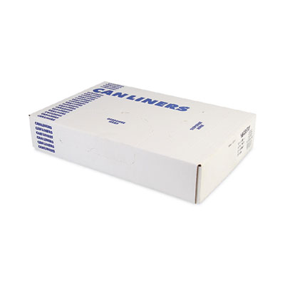 High-Density Waste Can Liners, 56 gal, 22 mic, 43