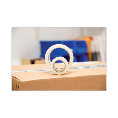 Reinforced Strength Shipping and Strapping Tape in Dispenser, 1.5