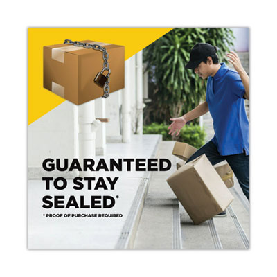 Box Lock Shipping Packaging Tape With Dispenser, 1.5