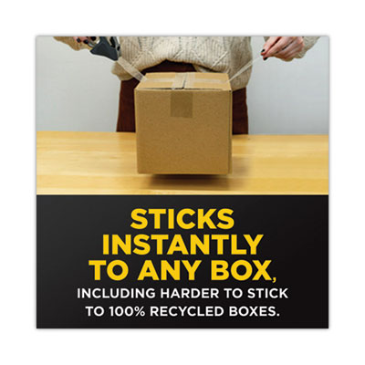 Box Lock Shipping Packaging Tape With Dispenser, 1.5