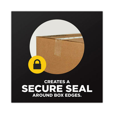 Box Lock Shipping Packaging Tape With Dispenser, 1.5