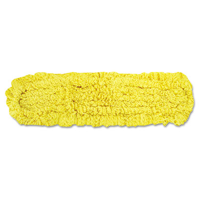 Rubbermaid Commercial Trapper Commercial Dust Mop, Looped-End Launderable, 5" X 48", Yellow (RCPJ15700YEL) RCPJ15700YEL