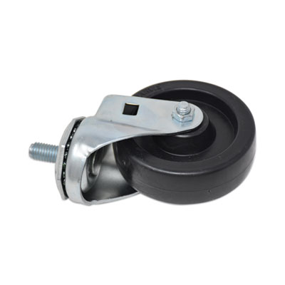 Replacement Bayonet-Stem Swivel Casters, Threaded Stem (0.5