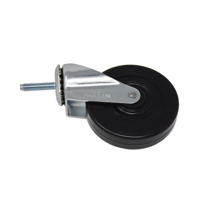 Replacement Bayonet-Stem Swivel Casters, Threaded Stem (0.28
