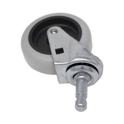Replacement Bayonet-Stem Swivel Casters, Grip Ring Stem (0.5