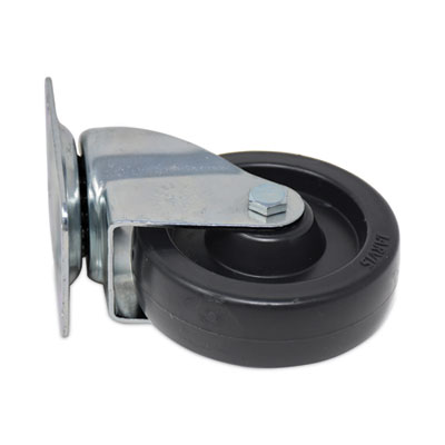 Replacement Plate Casters, Rigid Mount Plate, 4