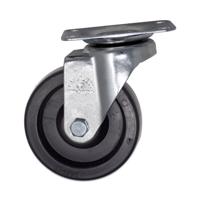 Replacement Plate Casters, Rigid Mount Plate, 4