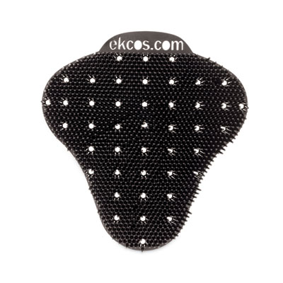 ekcoscreen Urinal Screens, Mint Scent, Black, 12/Carton DVOEKS7BK12