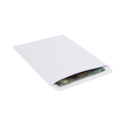 Catalog Envelope, 24 lb Bond Weight Paper, #13 1/2, Square Flap, Gummed Closure, 10 x 13, White, 250/Box UNV45104