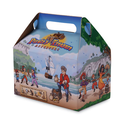 SCT® Pirate Kid's Meal Barn Boxes