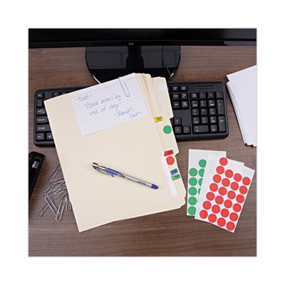 Self-Adhesive Removable Color-Coding Labels, 0.75