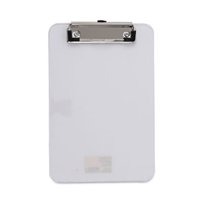 Universal® Plastic Clipboard with Low Profile Clip