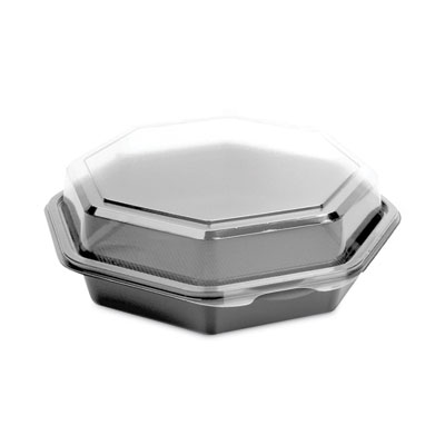SOLO® Creative Carryouts OctaView Hinged Lid Containers