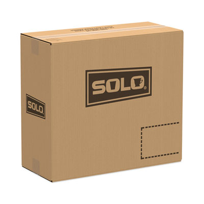 Creative Carryouts OctaView Hinged Lid Containers, 7.5 x 8 x 2.4, Black/Clear, 100/Carton