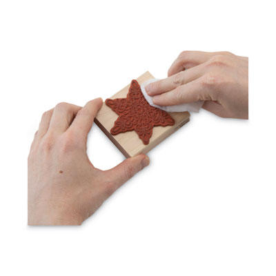 Ink Away Hand Cleaning Pads, Cloth, 5 x 7, White, 72/Pack