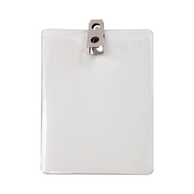 Advantus ID Badge Holders with Clip
