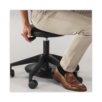 Lab Stool, Backless, Supports Up to 250 lb, 19.25