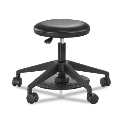 Lab Stool, Backless, Supports Up to 250 lb, 19.25