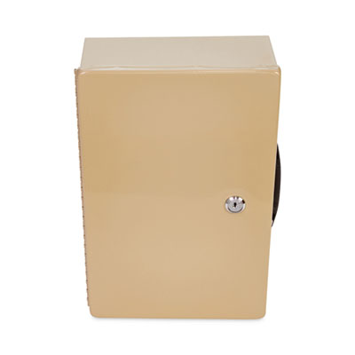 CONTROLTEK Heavy Duty Fire Retardant Box, 1 Compartment, 12.75 x 8.25 x 4, Sand (CNK500123) CNK500123