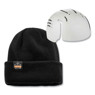 ergodyne® N-Ferno 6811ZI Rib Knit Hat + Bump Cap Insert