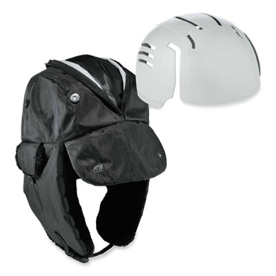 ergodyne® N-Ferno 6802ZI Zipper Trapper Hat + Universal Bump Cap