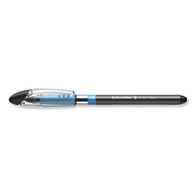 Slider Basic Ballpoint Pen, Stick, Extra-Bold 1.4 mm, Assorted Ink and Barrel Colors, 8/Pack
