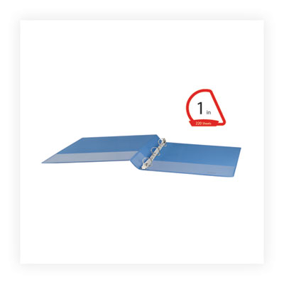 Slant D-Ring View Binder, 3 Rings, 1