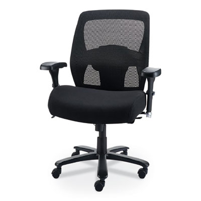 Alera Faseny Series Big and Tall Manager Chair, Supports Up to 400 lbs, 17.48