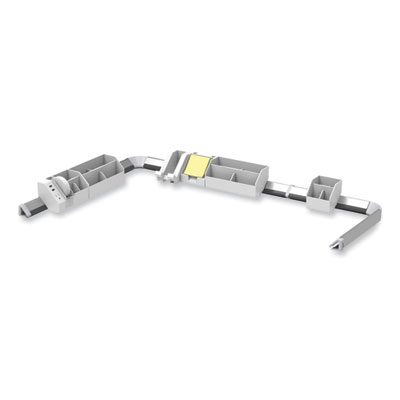 Bostitch KONNECT DESK ORGANIZER AND CABLE MANAGEMENT 17-PIECE KIT, PLASTIC, WHITE (BOSKTCKIT5WHITE) BOSKTCKIT5WHITE