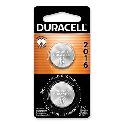 Duracell® Lithium Coin Batteries With Bitterant
