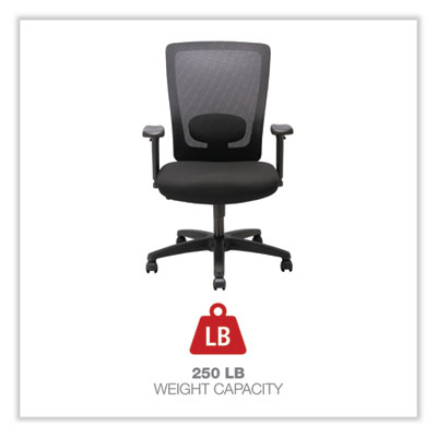 Alera Envy Series Mesh High-Back Swivel/Tilt Chair, Supports Up to 250 lb, 16.88