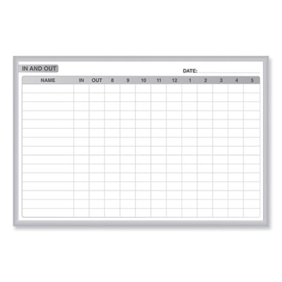 Ghent In/Out Magnetic Whiteboard