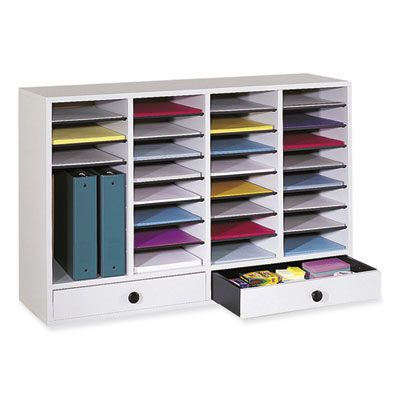 Safco® Wood Adjustable Literature Organizer