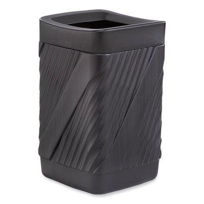 Safco® Twist™ Waste Receptacle with Open Top