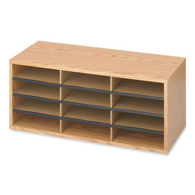 Safco® Wood/Corrugated Literature Organizer