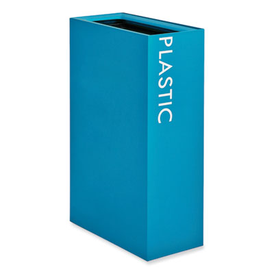 Safco® Mixx™ Recycling Center Rectangular Receptacle
