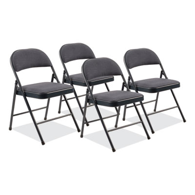 BASICS by NPS® 970 Series Fabric Padded Steel Folding Chair