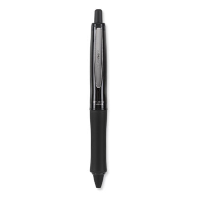 Dr. Grip FullBlack Advanced Ink Ballpoint Pen, Retractable, Medium 1 mm, Black Ink, Black Barrel