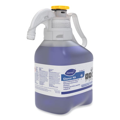 Glance NA Glass and Multi-Surface Cleaner SC, 1.4 L, SmartDose, 2/Carton