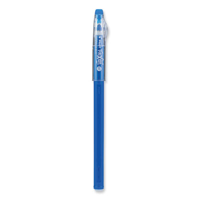 FriXion ColorSticks Erasable Gel Pen, Stick, Fine 0.7 mm, Blue Ink, Blue Barrel, Dozen