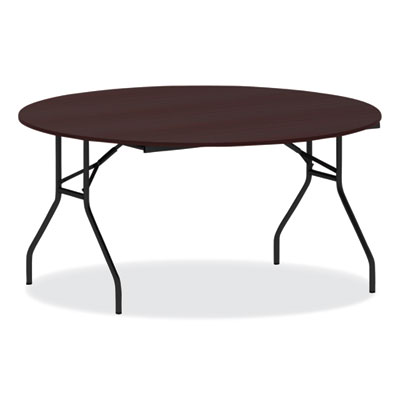 Alera® Round Wood Folding Table