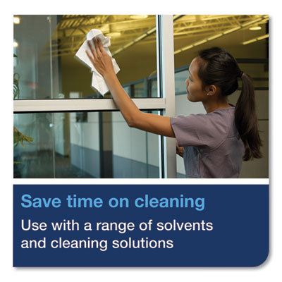 Cleaning Cloth, 8.46 x 16.13, White, 100 Wipes/Box, 10 Boxes/Carton